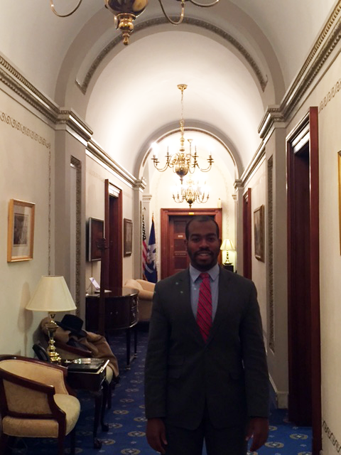 CMF CURO director Louis Brown at the U.S. Capitol