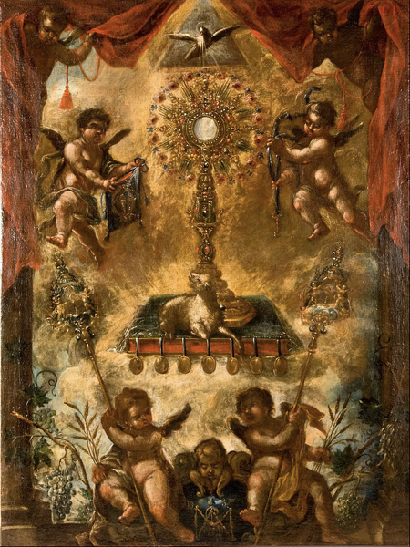 Allegory of the Eucharist by unknown artist