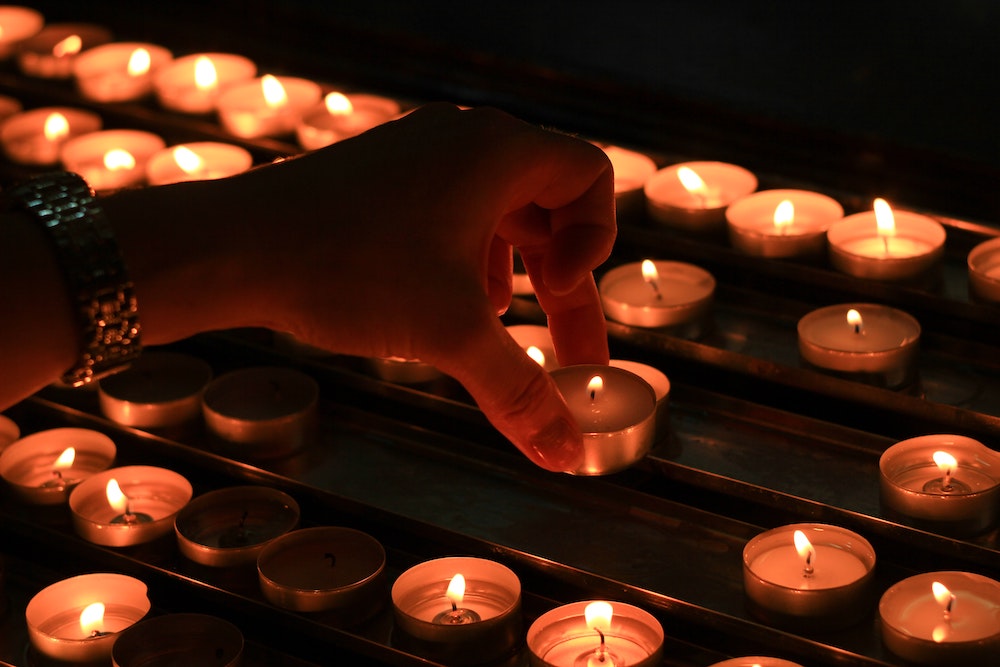 Candles - Prayers for peace